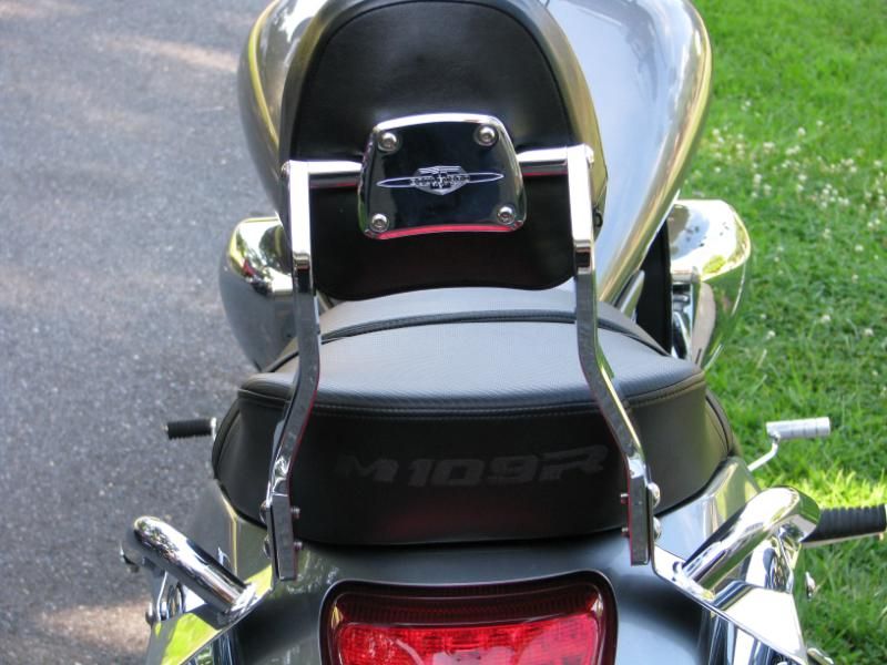 Detachable or Removable Backrest? M109 Rider Forums